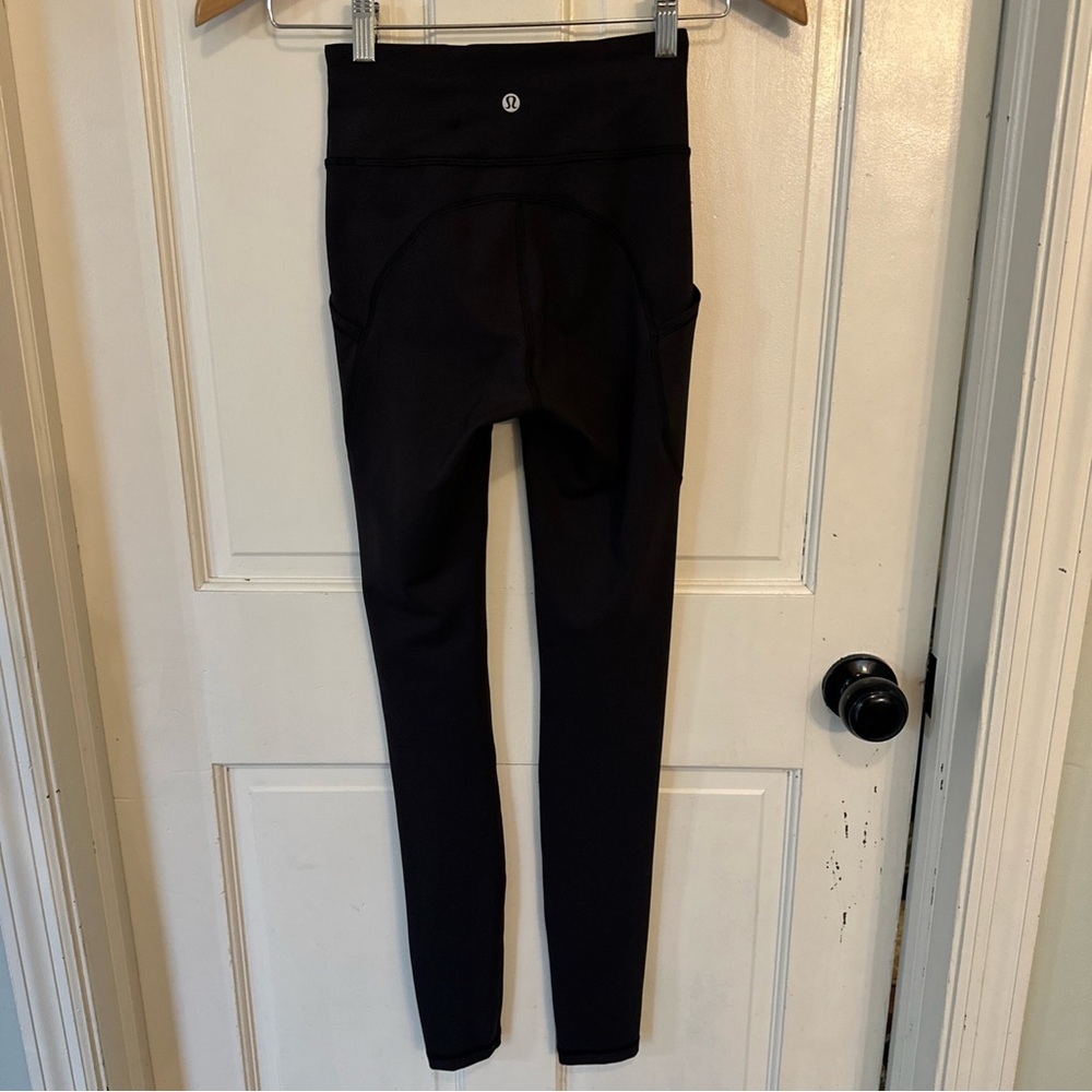 Lululemon Invigorate High-Rise Tight 28" Black size 2 - Picture 6 of 14